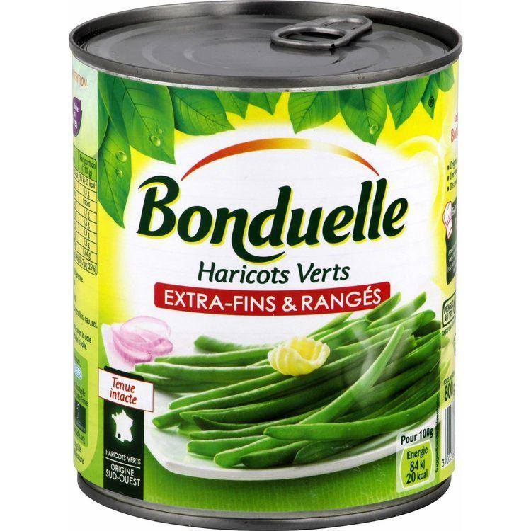 haricots verts extra fin Bonduelle