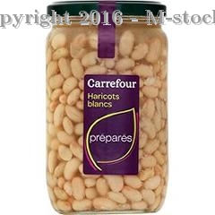 Carrefour  Haricots Blancs Préparés