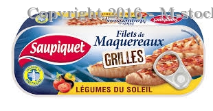 Saupiquet Filets de Maquereaux Grilles Légumes du Soleil