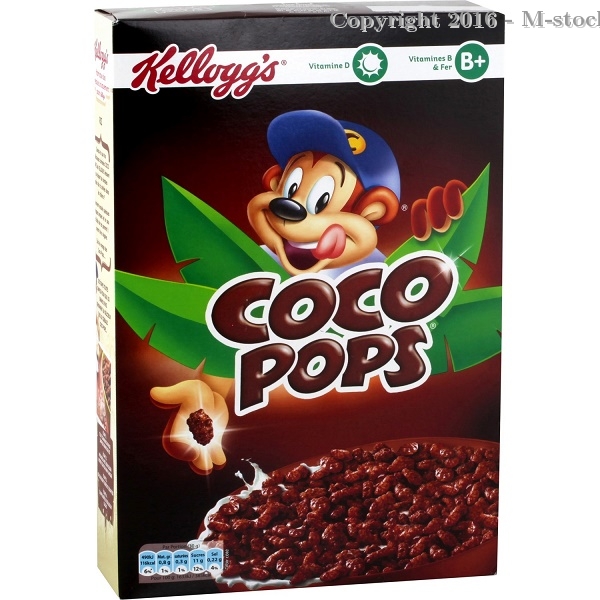 Kellogg's Coco Pops Riz Soufflé au Bon Goût Chocolat