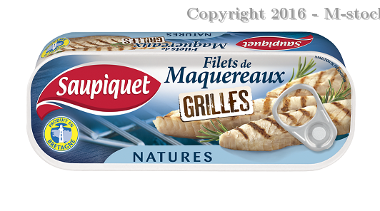 Saupiquet Filets de Maquereaux Grilles Natures