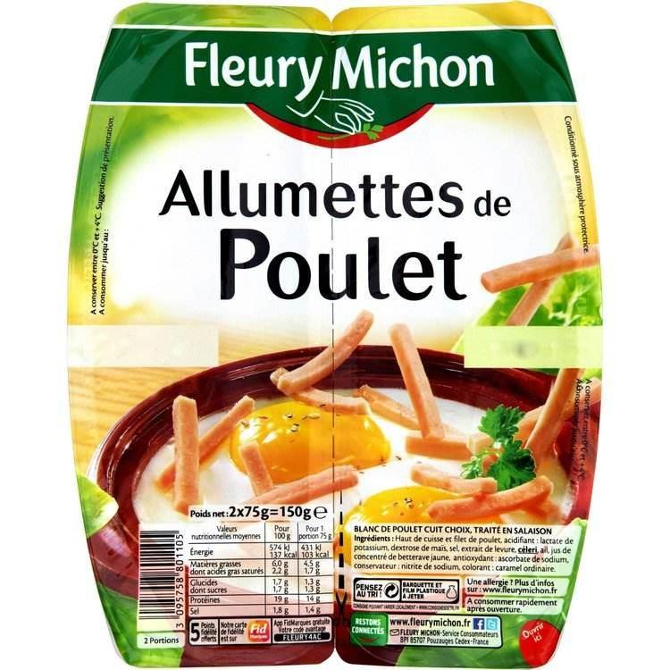 Fleury Michon allumettes de Poulet