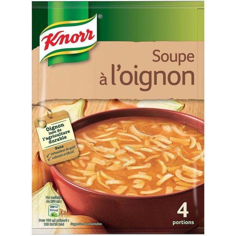 soupe à l'oignon knorr