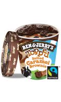 ben & jerry's toppea salted caramel brownie