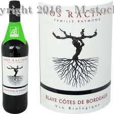 Nos Racines Blaye Côtes de Bordeaux
