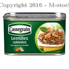 Cassegrain Lentilles Cuisinées