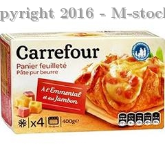 Carrefour Panier Feuilleté Pâte Pur Beurre