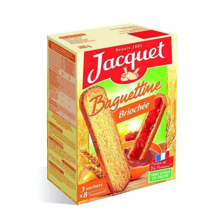 Pain grillé Baguettine briochée Jacque