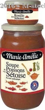 Marie-Amélie Soupe de Poissons à la Sétoise + Rouille à la Sétoise