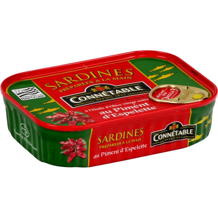 Connétable sardines piment