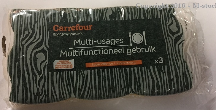 Carefour Eponges Multi-Usages