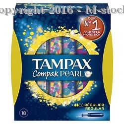 Tampax Compak Pearl Régulier