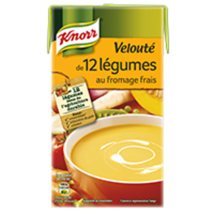 Soupe 12 légumes fromage frais Knorr