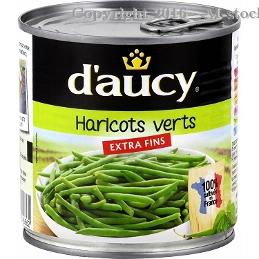 D'aucy Haricots Verts Extra Fins