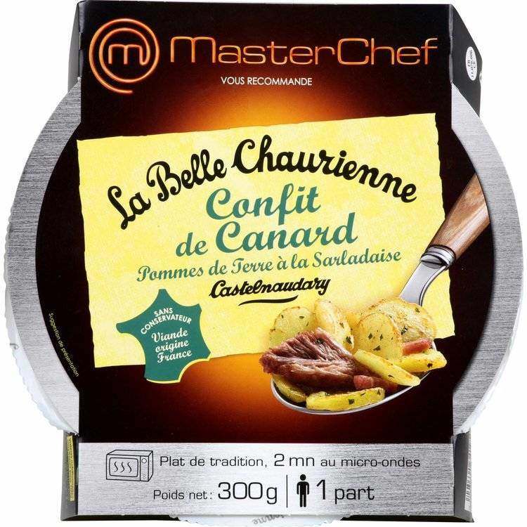 belle chaurienne confit de canard