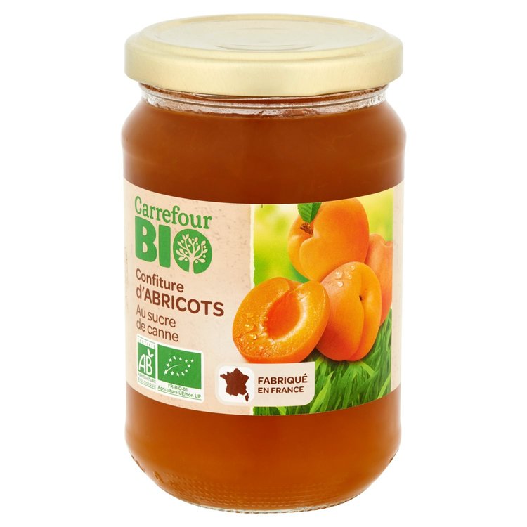 Carrefour Bio Confiture d Abricot