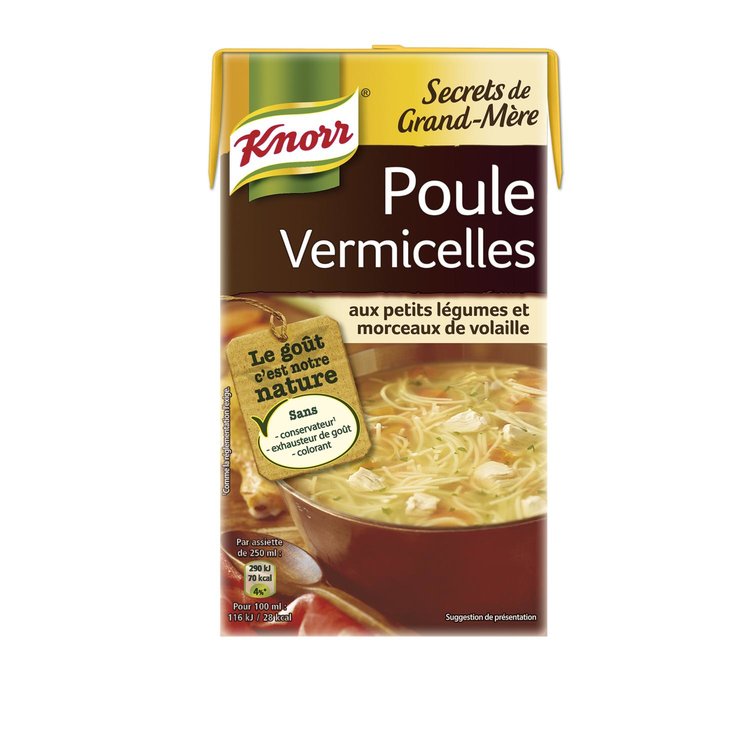 Soupe poule vermicelles - Secrets de Grand-Mèr