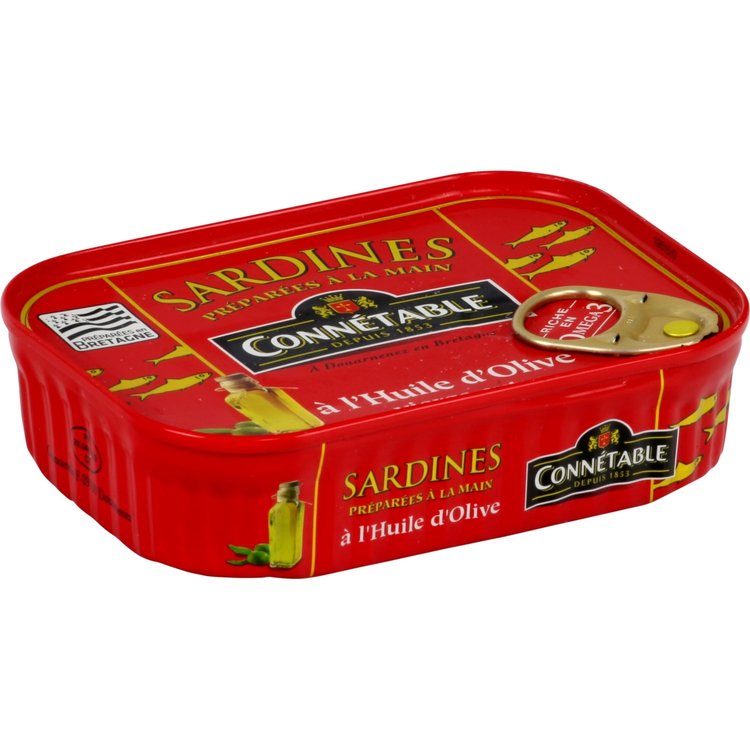 Connétable Sardines huile d' olive